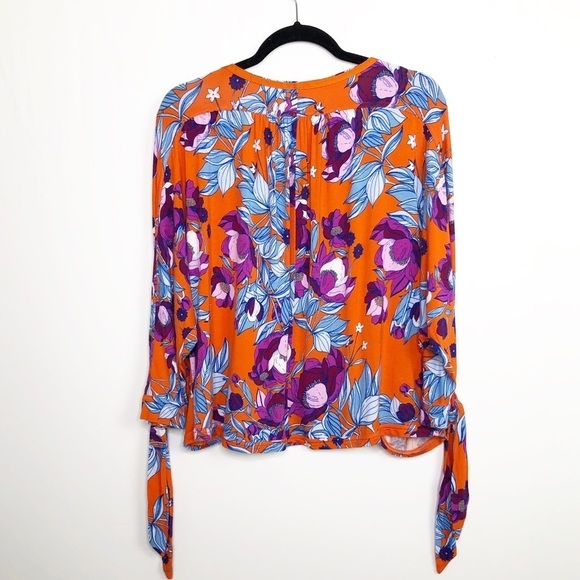 Free people Keeping On, floral long sleeve blouse - Picture 13 of 16